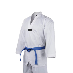 Uniforme de Taekwondo Personalizado de Alta Calidad en Oferta, Logotipo Personalizado, Material 100% Algodón, Diseño Transpirable y Duradero de Cintura Alta - Product Image 2