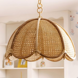 Premium quality kids bedroom chandelier handcrafted rattan ceiling <b>light</b> shade lamp <b>covers</b> - Product Image 1