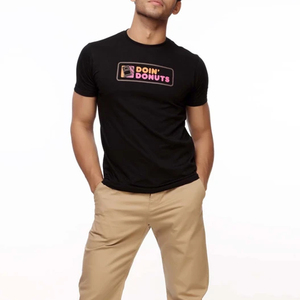 Camiseta de Hombre, Corte Regular, Color Sólido, 100% Algodón, 180gsm, Cuello Redondo, Tejido Transpirable de Secado Rápido, Impresión Personalizada - Product Image 2