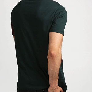 เสื้อยืดคอเต่าแขนสั้นทรงปกติสำหรับผู้ชาย ผลิตตามสั่งจาก PUFFIN SPORTS ผ้าฝ้ายถัก 100% - Product Image 2