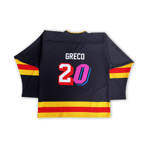 Nuevo Uniforme de Hockey sobre Hielo Liso Popular de Alta Calidad, el Mejor Diseño, Transpirable, de Secado Rápido, con Logotipo Personalizado, Poliéster/Algodón - Product Image 2