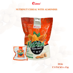 Nutrinut 195g Almond Energy Biscuits Healthy Snack Wholesale ODM Vietnam - Product Image 1