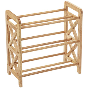 Scandinavian Design <b>White</b> Wooden Storage Tower With 6 Woven Basket <b>Drawers</b> Space Saving Bathroom <b>Bedroom</b> Organizer - Product Image 2