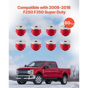 Kit de suspension pour camion F250 F350 Super Duty 2008-2016, bagues de montage de carrosserie en polyuréthane, 60 pièces, remplacement rapide - Product Image 2