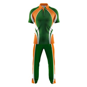 Hot Selling High Quality <b>Cheap</b> Price New Design Cricket Uniform Set <b>Light</b> Weight Sports Wear Cricket Uniform Top Premium - Product Image 1