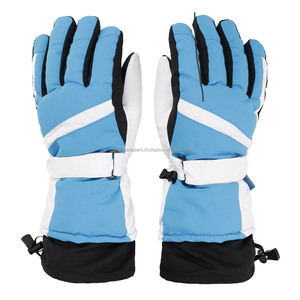 Guantes de Esquí Impermeables, Térmicos y Cortavientos para Hombre y Mujer, Guantes de Snowboard para Adultos de Algodón/Spandex/Poliéster - Product Image 5