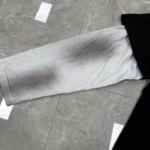 เสื้อยืดแขนยาวผู้ชายไซส์ใหญ่พิเศษ พิมพ์ลาย DTG แบบสองชั้น ย้อมสี Dirty Washed ดีไซน์เองได้ ผ้าฝ้าย สตรีทแวร์ผู้ชาย - Product Image 2