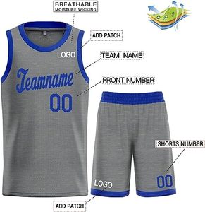 Uniformes de Baloncesto Profesionales al por Mayor, Uniformes de Equipo Personalizados, Impresión Cosida, Secado Rápido, Impermeables, Ecológicos, Nuevos - Product Image 3