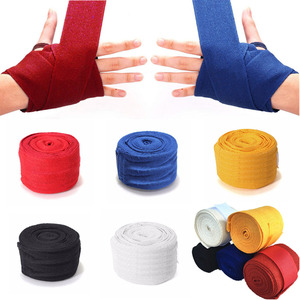 Bandages de boxe durables en coton élastique pour la boxe professionnelle, le MMA, le Muay Thai, le kickboxing et l'entraînement - Product Image 5