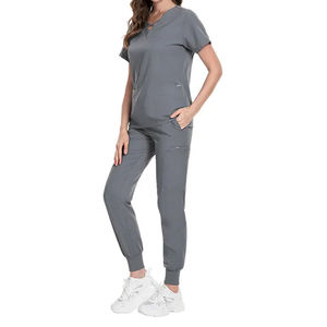 Vente en gros d'uniformes médicaux personnalisés avec logo pour médecins et infirmières, ensembles d'uniformes d'hôpital, uniformes médicaux pour femmes, ensembles de blouses élégantes - Product Image 3