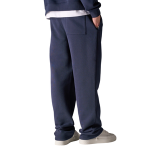 Mens Turn <b>Down</b> Collar Button Tracksuit Set Straight Leg <b>Trouser</b> Relaxed Fit Casual Two Piece Outfit Custom Label OEM ODM Apparel - Product Image 5