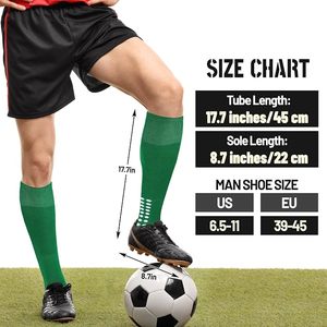Anti Slip <b>Grip</b> Soccer <b>Socks</b> Breathable Crew Athletic <b>Socks</b> Custom Logo Sports <b>Socks</b> for Men Teens - Product Image 4