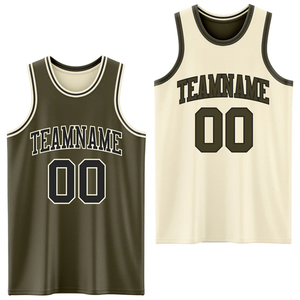 Fabricant de vêtements de sport sur mesure, maillots de basket-ball réversibles OEM - Product Image 1