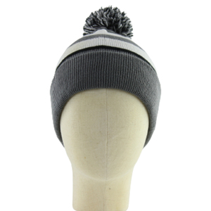 Gorro de Punto Personalizado con Pompón, Gorro de Invierno Acrílico con Borla, Fabricante de Gorros con Etiqueta Privada OEM ODM - Product Image 3