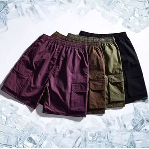 Pantalones Cortos Cargo de Verano con Logotipo Personalizado para Hombre, 100% Algodón, Pantalones Cortos de Trabajo con Camuflaje, Ecológicos y con Muestra Gratis, Servicio OEM Disponible - Product Image 6