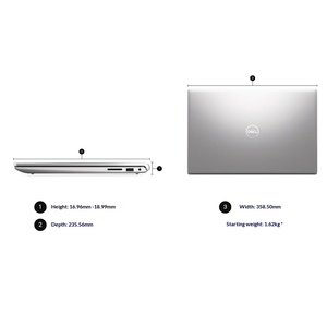 New DELLs DC15250 15.6-inch Laptop Computer Intel I5-1334U 8/<b>16GB</b> RAM SSD for Business Office Programming Online Courses WiFi - Product Image 5