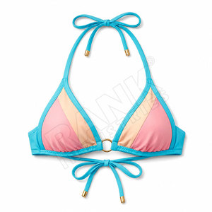 Traje de Baño Bikini para Mujer, Talla Grande, Precio Económico, Transpirable, Triangular, de Neopreno, Sexy - Product Image 4