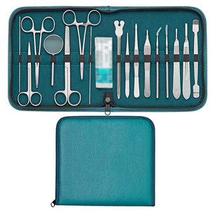 Kit de dissection avancé de 17 pièces, outils en acier inoxydable de qualité supérieure pour étudiants en médecine, instruments chirurgicaux de dissection - Product Image 1