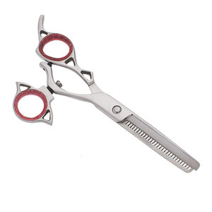 Ciseaux à effiler de haute qualité en acier inoxydable avec manche ergonomique pour salon de coiffure - Product Image 2