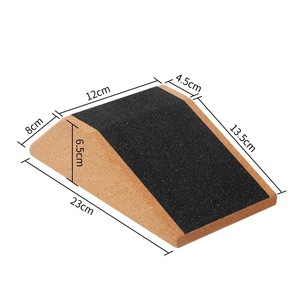 1 Par de Bloques de Yoga NBE Ecológicos de Alta Densidad, Orgánicos y Sostenibles, con Logotipo Personalizado, para Práctica de Sentadillas, de Corcho Natural -12 - Product Image 3