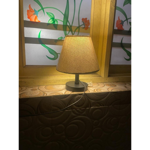 Lámpara de Mesa Metálica Ondulada al por Mayor, Lámpara de Pie Estilo Bohemio Retro con Parasol de Flecos para Sala de Estar, Dormitorio, Proyectos Hoteleros - Product Image 5