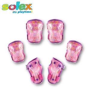 Kit de sécurité pour le roller des enfants, coque en PP flexible et résistante, casque, genouillères, coudières, protections - Product Image 2