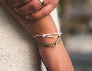 <b>Mens</b> Bracelet - Nylon Rope Bracelet <b>For</b> <b>Men</b> - Product Image 1