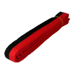 Ceinture de karaté légère de haute qualité du fabricant OEM, avec logo personnalisé, pour arts martiaux, en vente - Product Image 6
