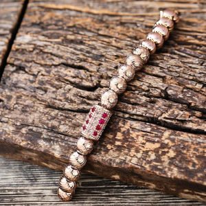 Women's Fashion Antique Sterling Silver 7g <b>Fine</b> Charm Bracelet Trendy <b>Bangles</b> Luxurious link bracelet antique silver bracelet - Product Image 3