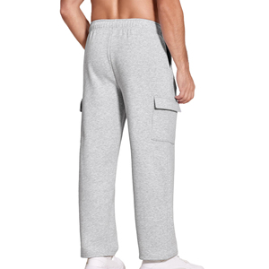 Mens Stylish Cargo <b>Jogger</b> Sweatpants <b>Slim</b> Fit Cotton Blend Track Pants With Side Utility Pockets Comfortable Casual Sportswear - Product Image 2