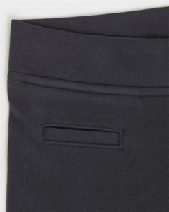 Pantalon d'uniforme scolaire pour filles, fabrication OEM, tissu respirant, coton et polyester, tricoté, coupe évasée - Product Image 3