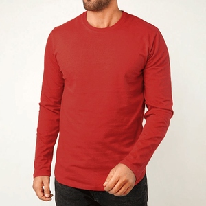 Camisetas de Manga Larga para Hombre de Primera Calidad, 100% Algodón, Transpirables, Ligeras, Cómodas, Antiarrugas, de Secado Rápido - Product Image 6