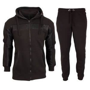 Chándal Deportivo Unisex Personalizable al por Mayor, 100% Algodón, Felpa, Estilo Urbano, con Capucha, Lavado Ácido, Color Sólido - Product Image 4