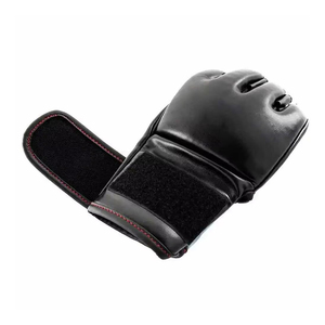 Gants de boxe MMA en cuir professionnel de haute qualité, personnalisables, antidérapants, avec sangle de poignet réglable - Product Image 6