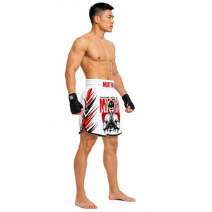 Pantalones Cortos de Muay Thai para Mujer, Más Vendidos, Suaves, OEM, al por Mayor, de Secado Rápido, Transpirables, Ropa de Gimnasio, Pantalones Cortos de Kick Boxing y Muay Thai para Mujer - Product Image 5