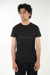 เสื้อยืดแขนสั้นผู้ชาย OEM รุ่นยอดนิยมปี 2026 ผ้าฝ้าย 100% ทรงปกติ สวมใส่สบาย เป็นมิตรกับสิ่งแวดล้อม และระบายอากาศได้ดี - Product Image 4