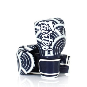 นวมชกมวย Fairtex แบบสั่งทำพิเศษ หนังแท้ สำหรับมวยไทย รุ่นใหม่ พิมพ์ลาย Fairtex สำหรับฝึกซ้อม รุ่น RL-BG-279 - Product Image 5