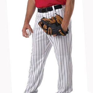 Good Quality Sports Wear <b>Baseball</b> Pants High Quality Red White Blue Color With Red Lines <b>Baseball</b> Softball Full Length - Product Image 5