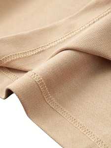 Polo de alta calidad 100% algodón con media cremallera para hombre, logotipo personalizado, diseño liso, ropa deportiva informal, ropa de equipo, polo para hombre - Product Image 4