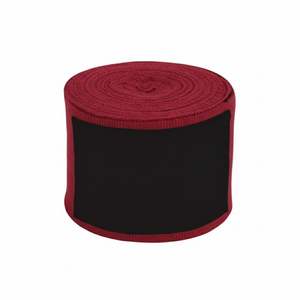 Bandages de sport rouge bordeaux 4,5 mètres, semi-extensibles, élastiques, pour la boxe, le MMA, le Muay Thai, entraînement, soutien des poignets. - Product Image 4