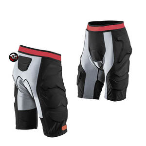 กางเกงขาสั้นสำหรับขี่มอเตอร์ไซค์สำหรับผู้ชาย ชุดนักแข่งมอเตอร์ไซค์ ชุดป้องกันสำหรับขี่ออฟโรด น้ำหนักเบา ทนทาน ระบายอากาศได้ดี เสื้อผ้าสำหรับขี่มอเตอร์ไซค์ - Product Image 3