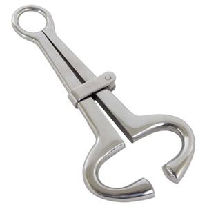 ตัวปรับระดับสแตนเลส Harms พร้อมห่วงรัดจมูกวัว อุปกรณ์สัตวแพทย์ที่ทนทานสำหรับสัตว์ขนาดใหญ่ เครื่องมือสำหรับวัวควาย - Product Image 3