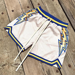 Short de sport pour homme léger et confortable, sublimation, qualité supérieure, imperméable, séchage rapide, respirant, avec cordon de serrage, idéal pour la course à pied - Product Image 5