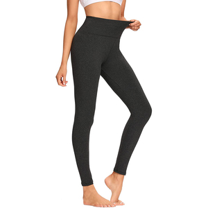 Leggings Deportivos Personalizados para Mujeres Adultas, Cintura Alta Elástica, Color Sólido, para Gimnasio y Fitness - Product Image 1