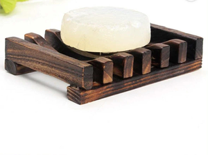 Support à Savon en Bambou Fait Main Très Demandé, Porte-Savon en Bois Naturel à Séchage Rapide avec Drainage, Écologique, Classique et Moderne pour Salle de Bain - Product Image 6