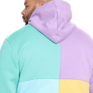 Sweat à capuche de performance Premium Royal Azure pour homme |   Pull-over athlétique à manches raglan |   Vêtements de sport urbains, coupe slim, pour la salle de sport et l'entraînement - Product Image 4