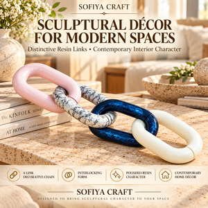 SOFIYA CRAFT Escultura de Animales de Resina Fundida Hecha a Mano, Ecológica, Decoración de Pared, Adorno Colgante, Decoración Moderna para el Hogar, Personalizable - Product Image 2