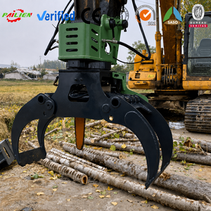 Pailien OEM <span class=keywords><strong>Grappin</strong></span> de sciage hydraulique <span class=keywords><strong>pour</strong></span> <span class=keywords><strong>mini</strong></span>-excavatrice, outil de coupe de bois - Product Image 6