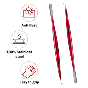 Outils de rehaussement de cils noirs en acier inoxydable de haute qualité, applicateurs personnalisés avec logo, marque privée par Bahasa Pro - Product Image 2
