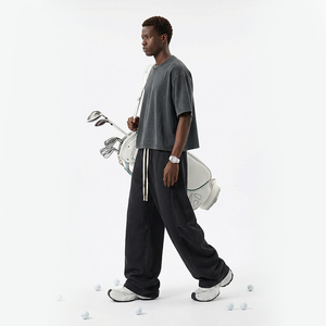 เสื้อยืดแขนสั้นทรงปกติ น้ำหนัก 240 กรัม ผ้าฝ้าย 100% ซักแบบ Snow Wash เนื้อผ้าหนา ทนทาน เป็นมิตรกับสิ่งแวดล้อม ป้องกันรอยยับ แห้งเร็ว ระบายอากาศได้ดี - Product Image 3